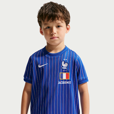 France x Jacquemus Kids' Short-Sleeve Soccer Top. Nike.com